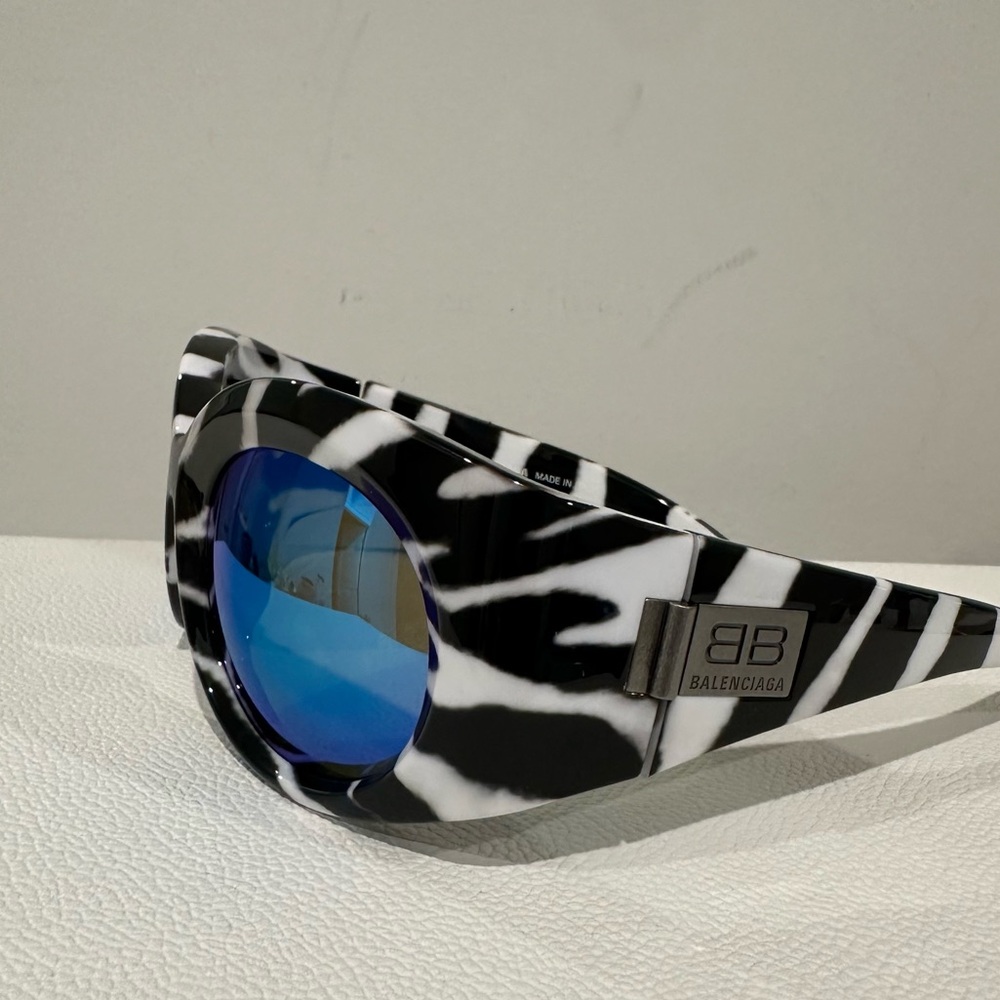 BALENCIAGA ZEBRA SUNGLASSES
